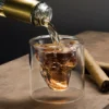 Vaso Vidrio Calavera