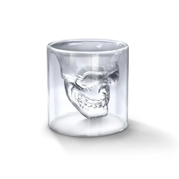 Vaso Vidrio Calavera