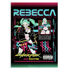 Alfombra Cyberpunk Rebecca