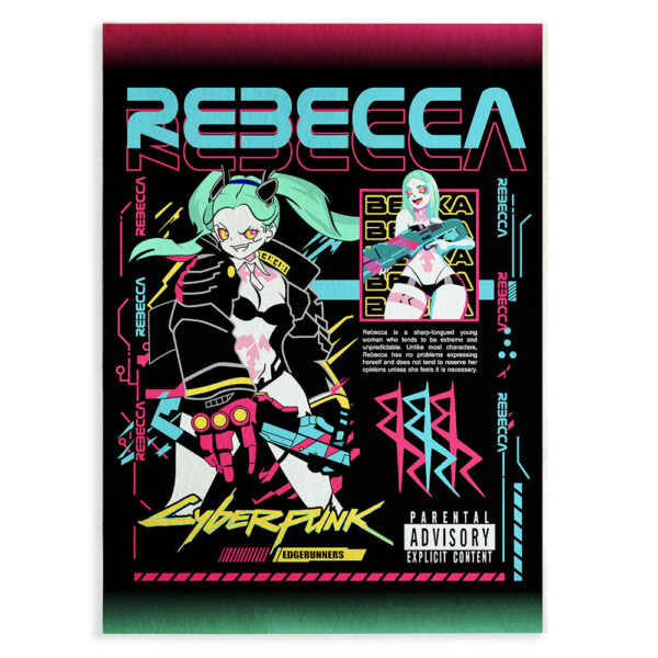 Alfombra Cyberpunk Rebecca