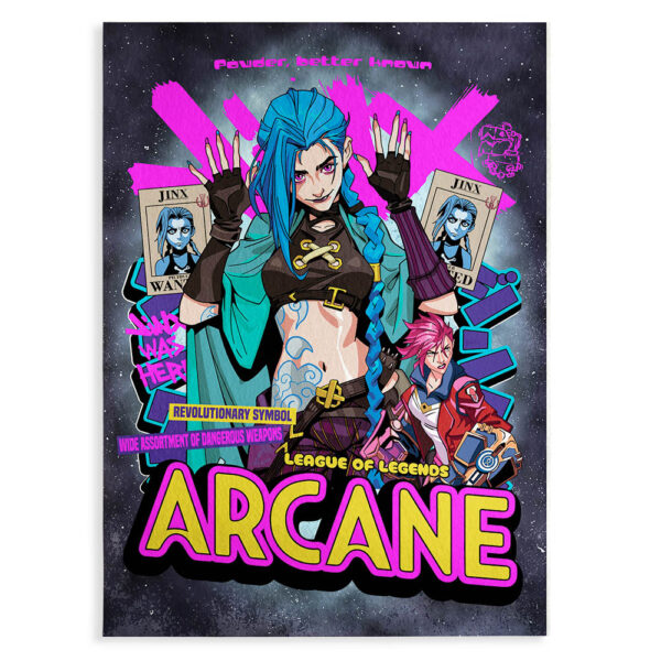 Alfombra Jinx Arcane