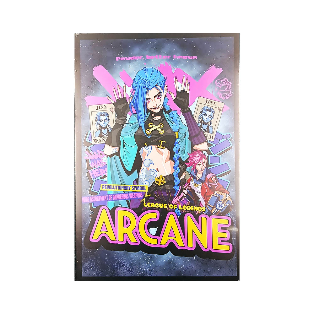 Cuadro 40x60 Jinx Arcane